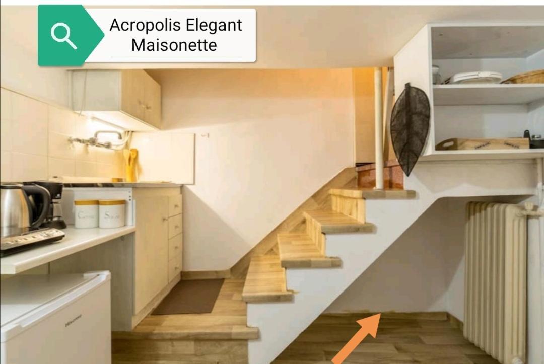Acropolis Elegant Maisonette By Lodgespot Athens Exterior photo